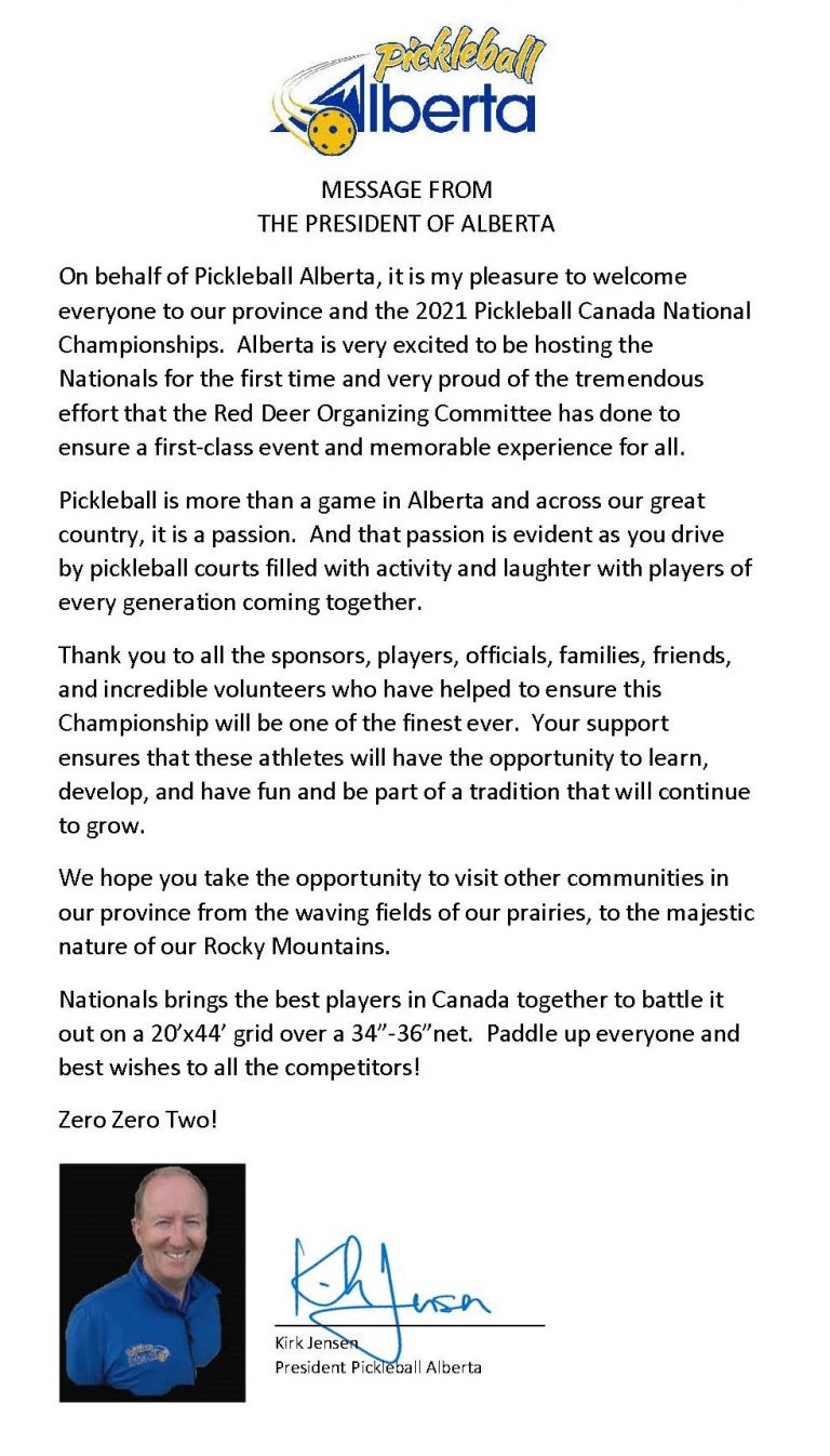 Pickleball Canada Tournaments